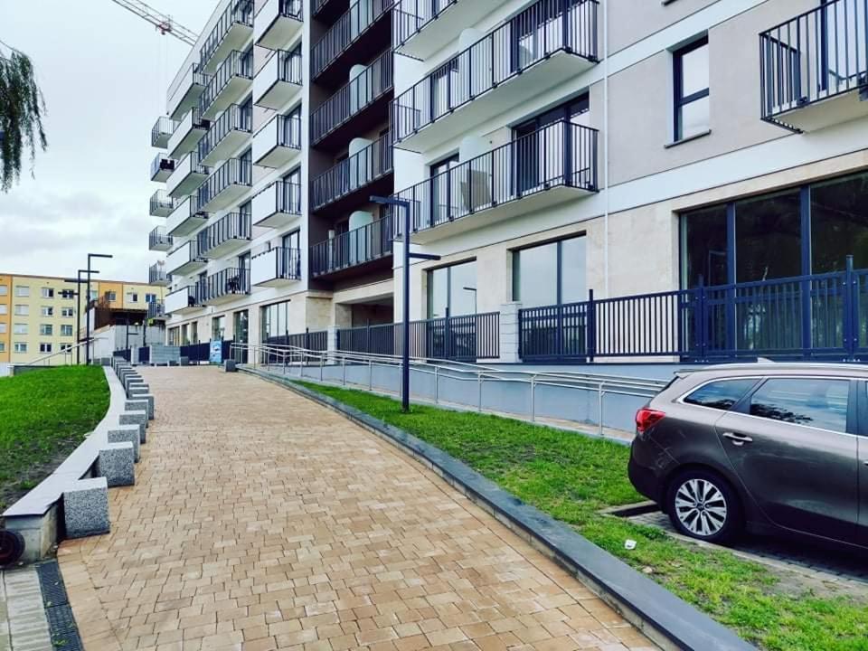 슈체친 Przytulne Z Widokiem 아파트 외부 사진